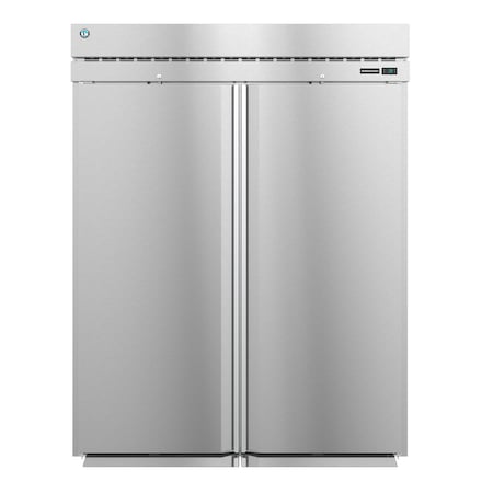 Hoshizaki Refrigerator, Two Section Roll-Thru Upright, Full Stainless Doors with Lock RT2A-FS-FS